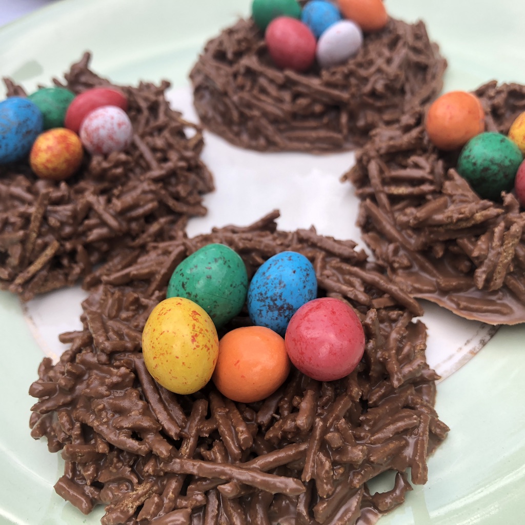 Chocolate Nests One Handed Baker 